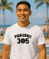 Pepini Pickleball 305 by Pepini Pickleball β white Pickleball T-Shirt front view